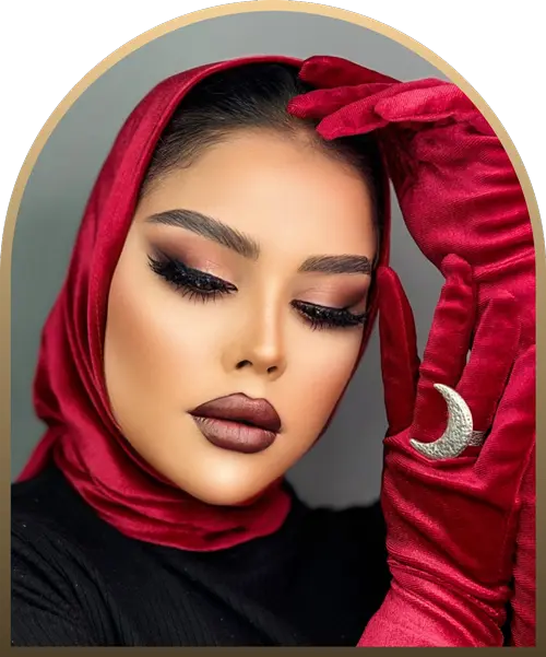 نمونه کار میکاپ سالن زیبایی ژاله عادلی