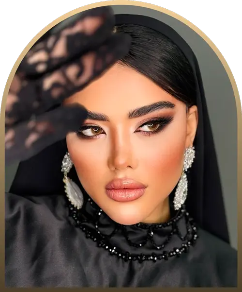 نمونه کار میکاپ سالن زیبایی ژاله عادلی