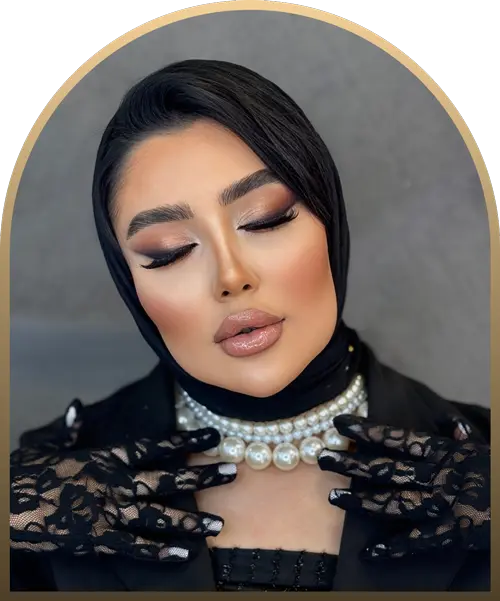 نمونه کار میکاپ سالن زیبایی ژاله عادلی