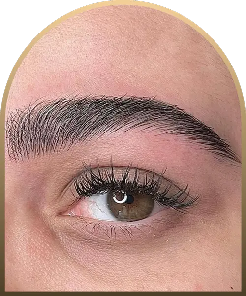 نمونه کار میکروبلیدینگ سالن زیبایی ژاله عادلی