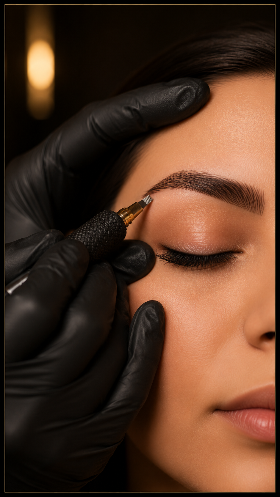 اجرای میکروبلیدینگ ابرو در سالن زیبایی ژاله عادلی